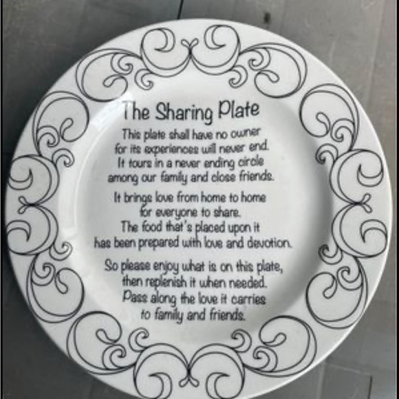 Sharing plate - Picture 1 of 2